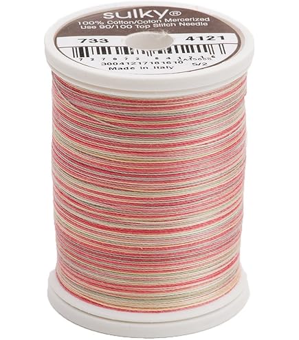 そるてぃーや Amazon.com: Sulky 713-4069 12-Weight Cotton Blendable Thread, 330